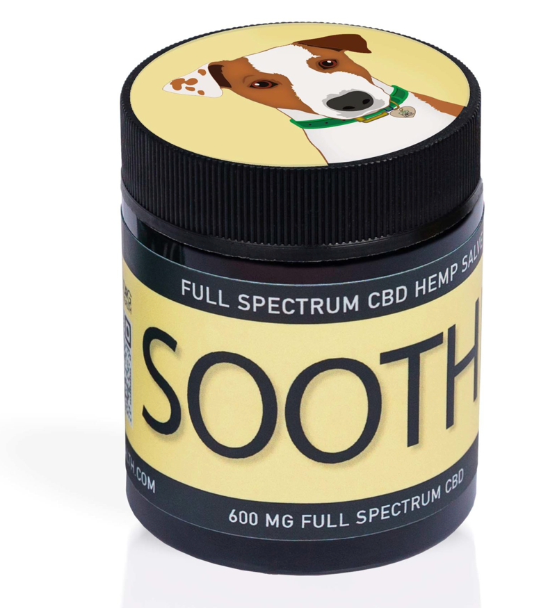 CBD Dog Health SOOTHE Salve for DOGS: For hotspots, bug bites, and allergies