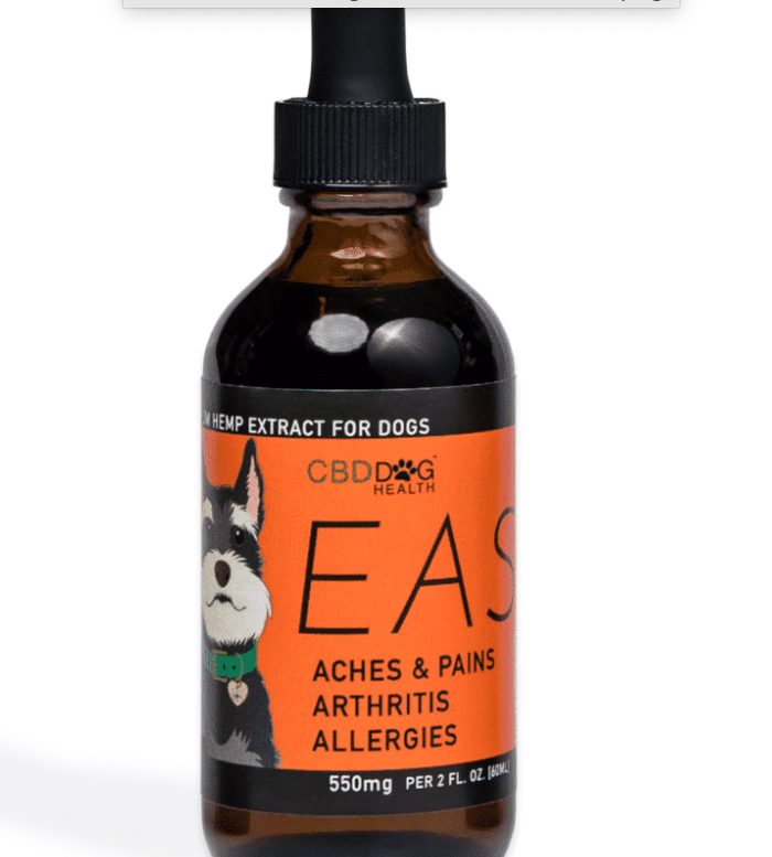 CBD Dog Health Ease Oil for DOGS | 550/1100mg