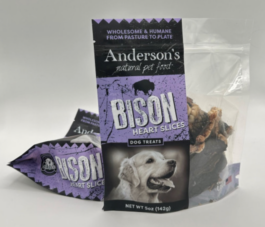 Andersons - Bison Heart Slices - 5oz