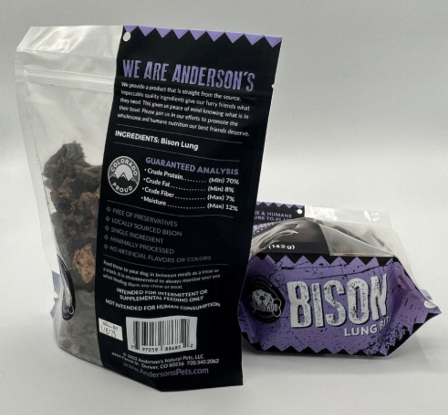 Andersons - Bison Lung Bits - 5oz